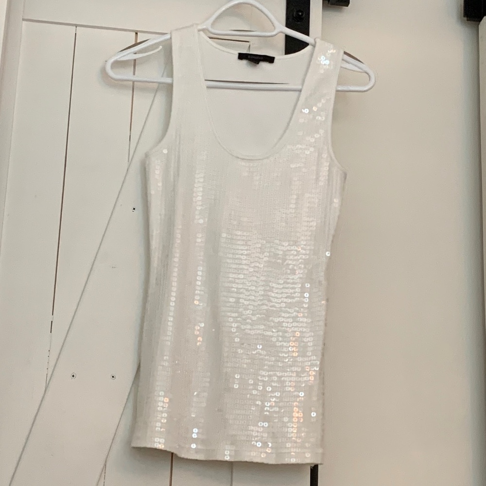 Sequins Tank Top from Express (L)